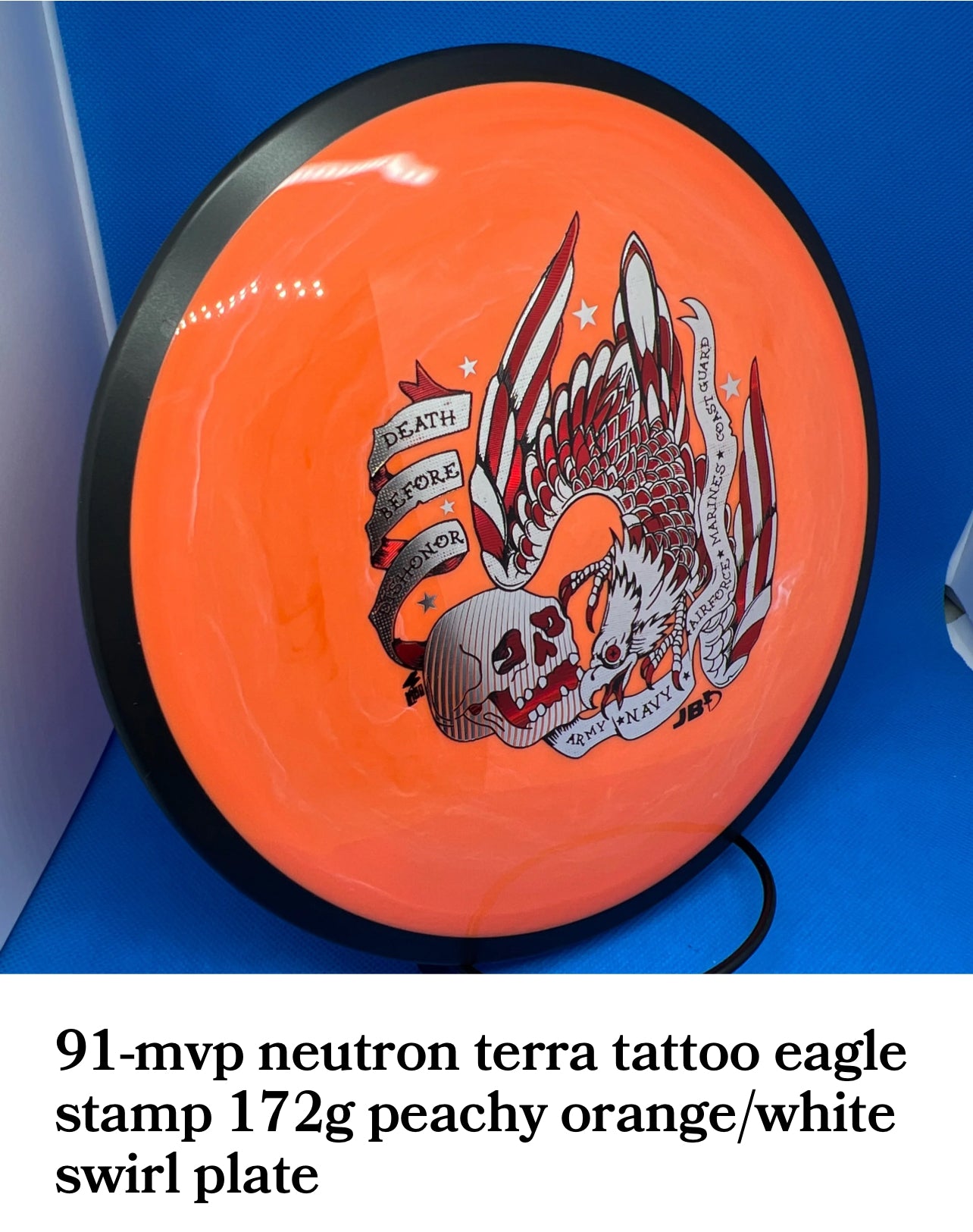 Mvp neutron Terra’s JBD tattoo eagle custom stamp