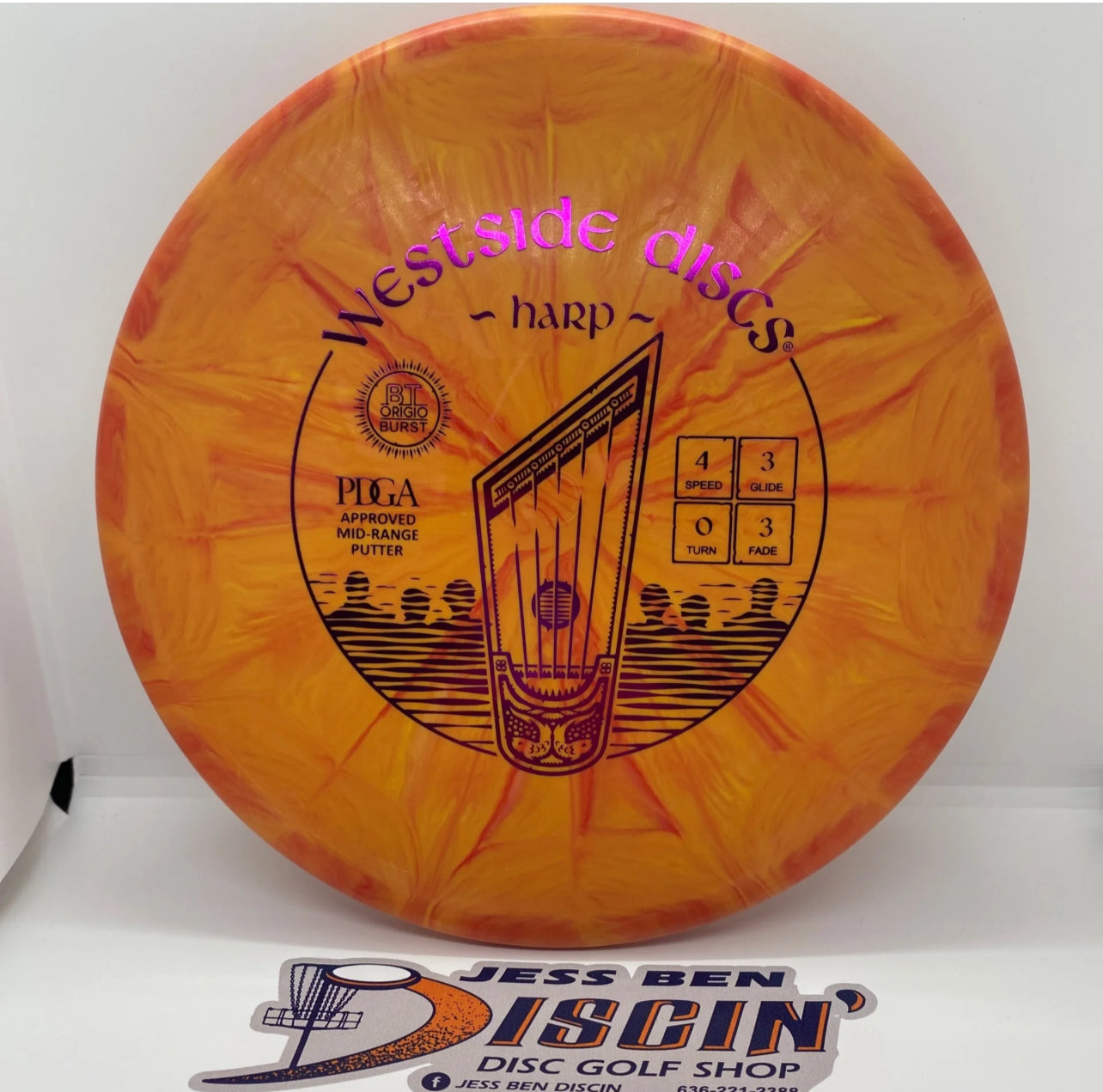 westside origio burst harp