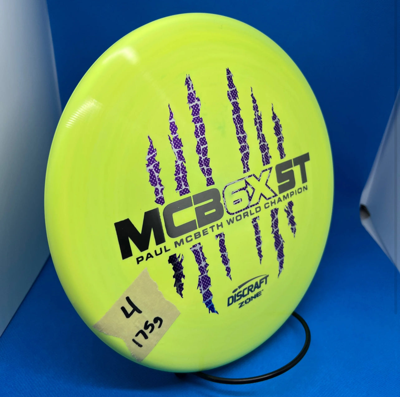Discraft 6x Paul McBeth zones