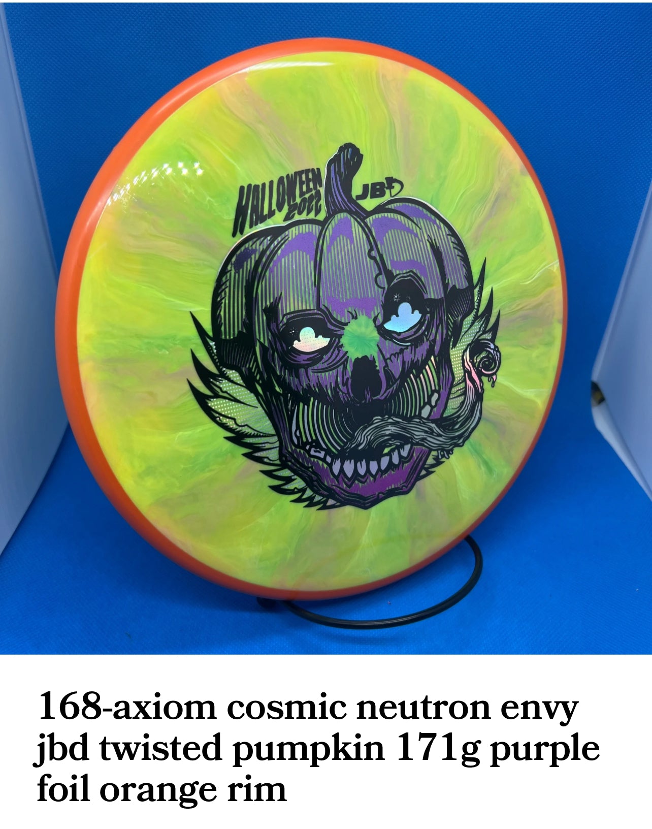 Axiom cosmic neutron envy’s twisted pumpkin JBD custom stamp