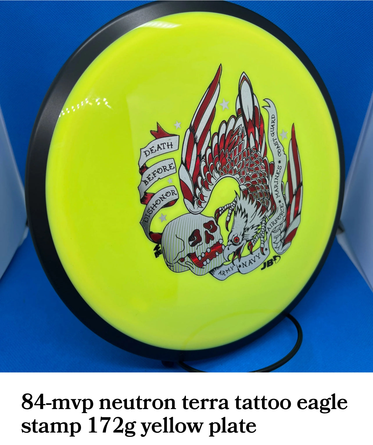 Mvp neutron Terra’s JBD tattoo eagle custom stamp