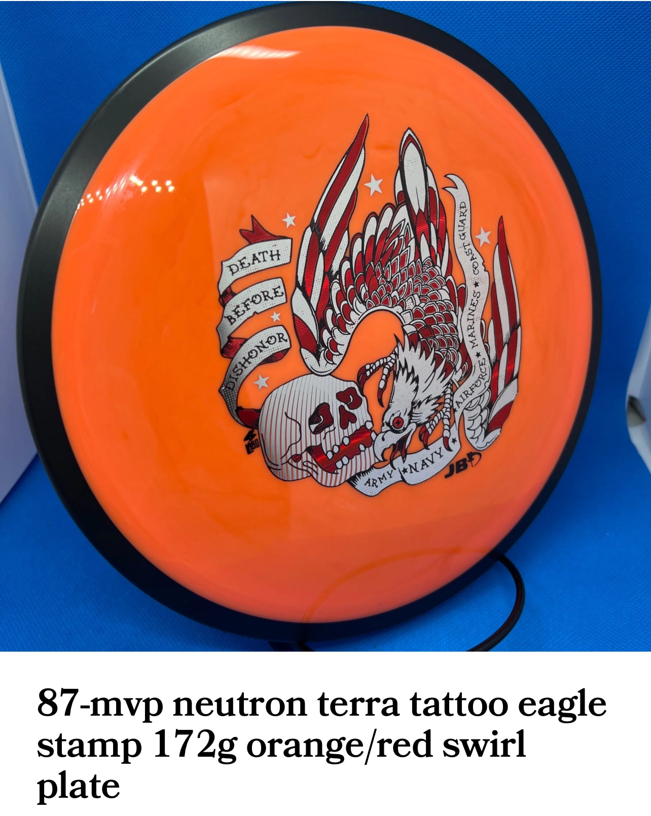 Mvp neutron Terra’s JBD tattoo eagle custom stamp