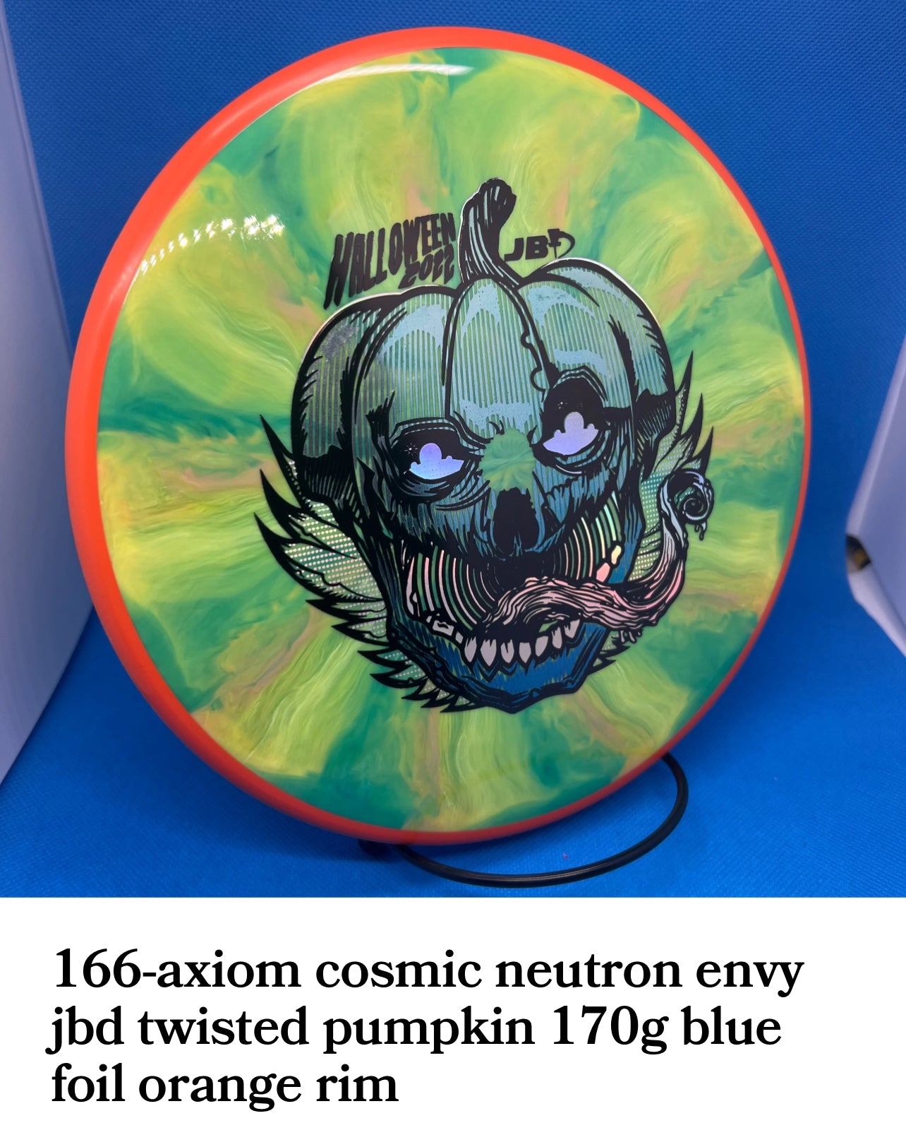 Axiom cosmic neutron envy’s twisted pumpkin JBD custom stamp