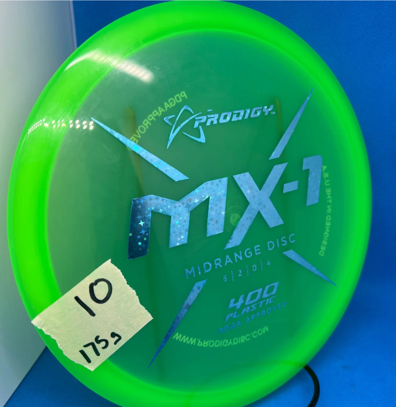 Prodigy mx-1s 400 plastic