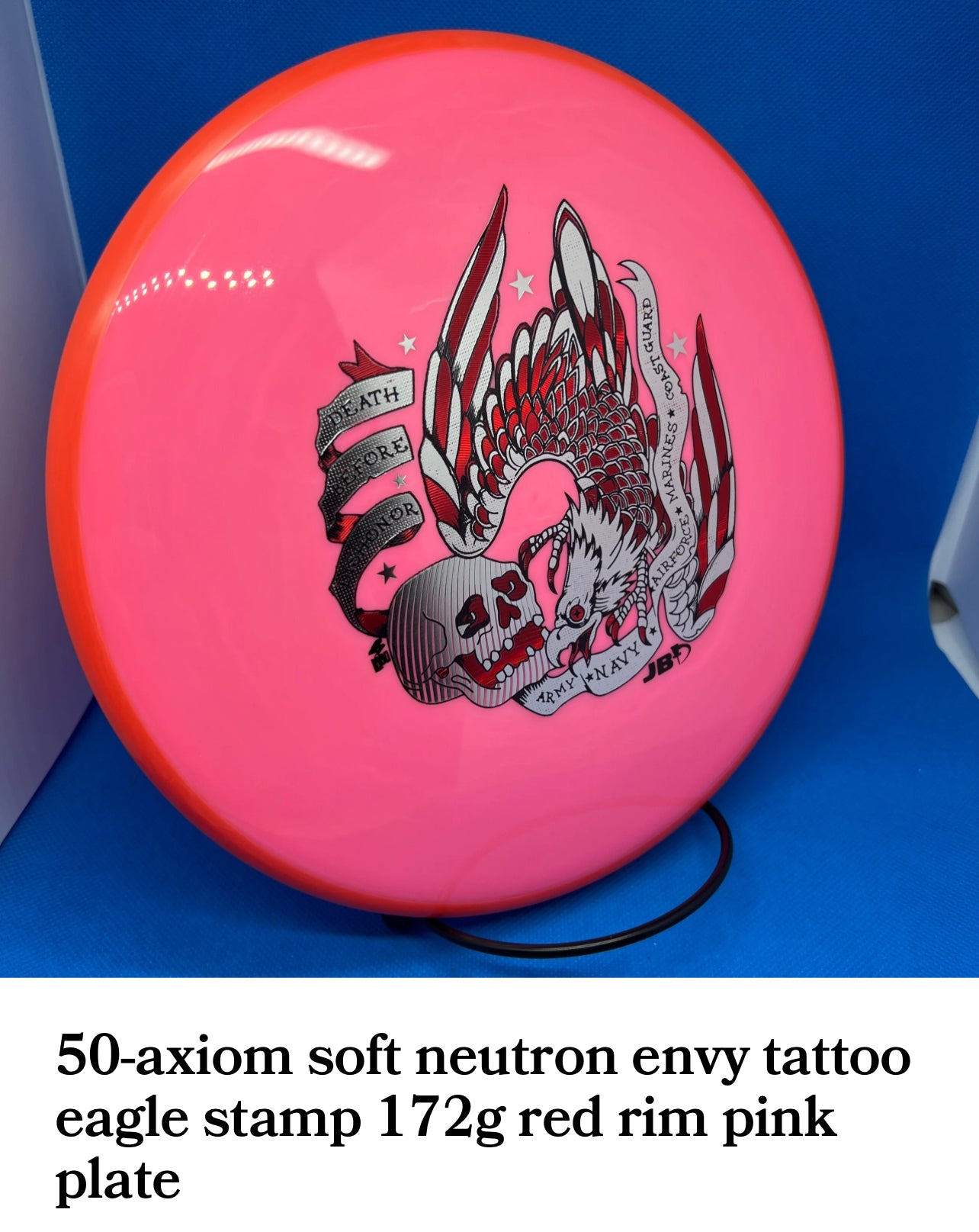 Axiom soft neutron envys JBD tattoo eagle custom stamp