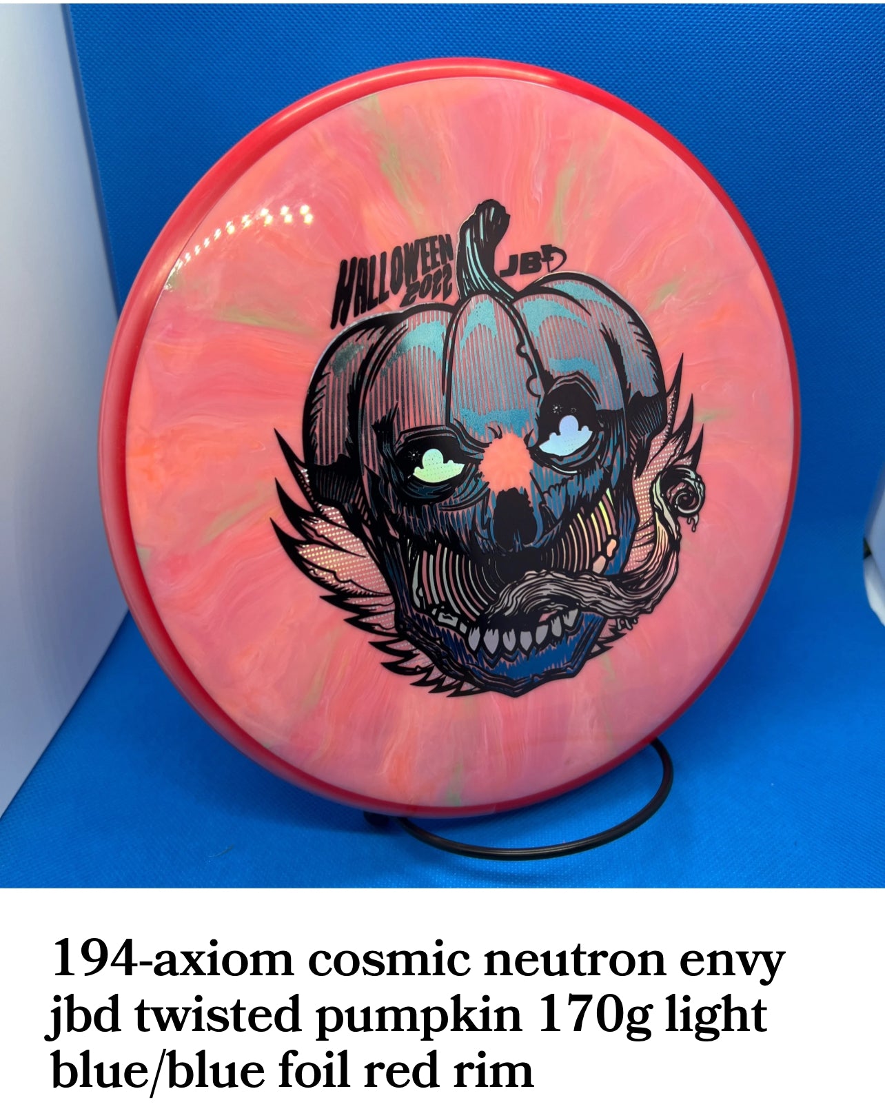 Axiom cosmic neutron envy’s twisted pumpkin JBD custom stamp