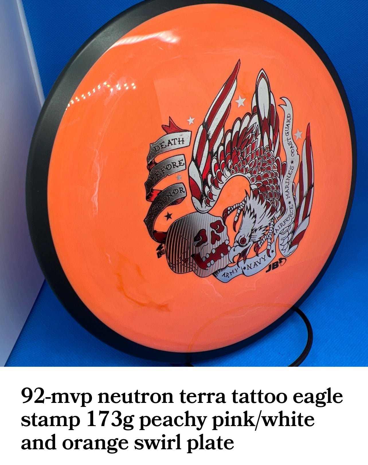 Mvp neutron Terra’s JBD tattoo eagle custom stamp