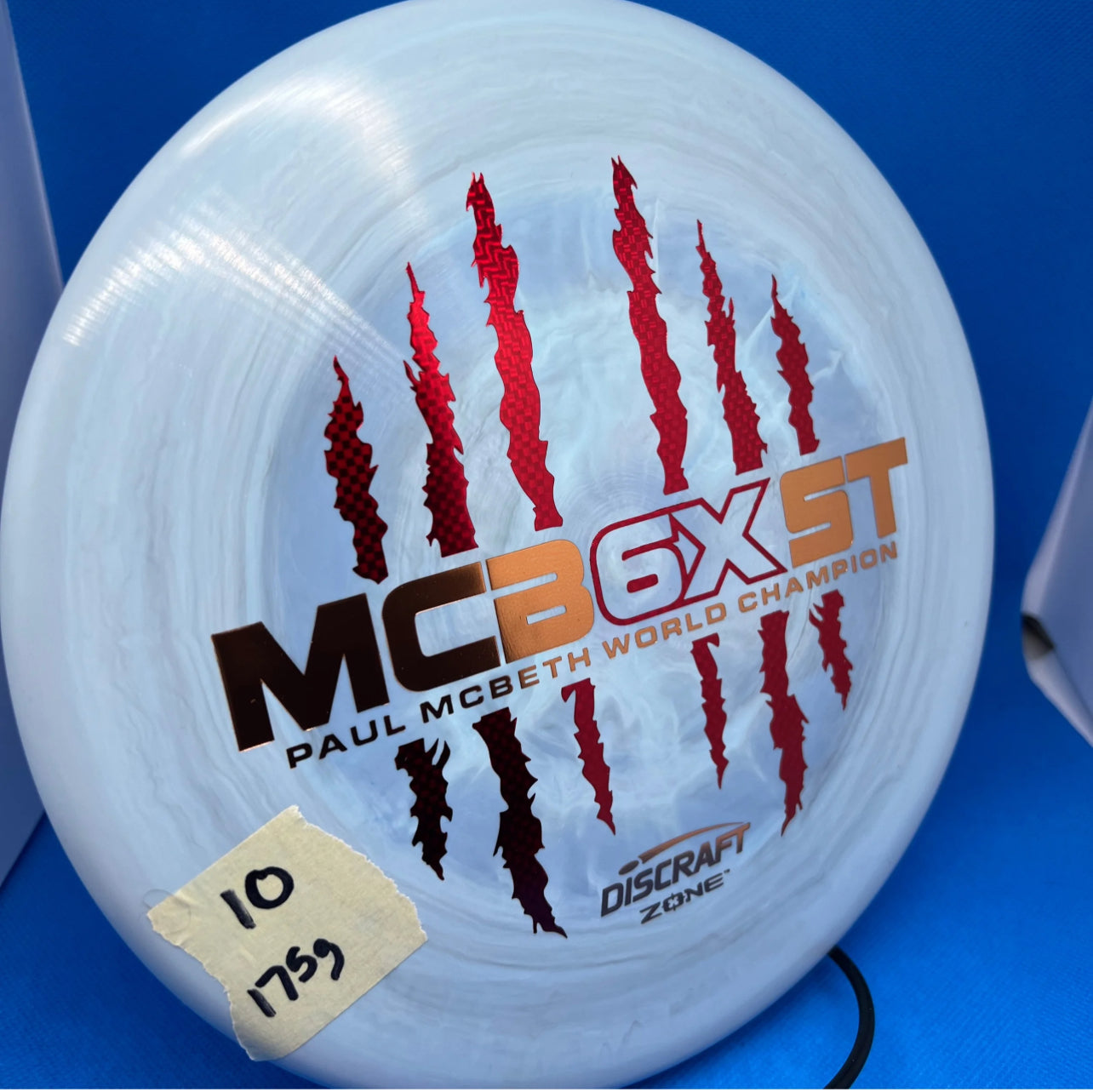 Discraft 6x Paul McBeth zones