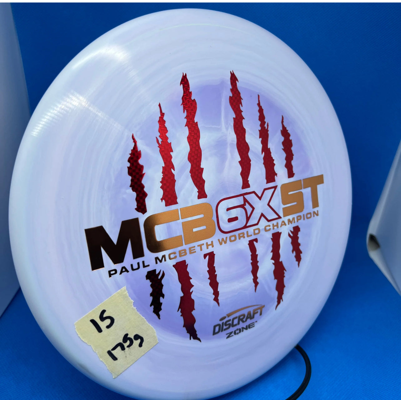 Discraft 6x Paul McBeth zones
