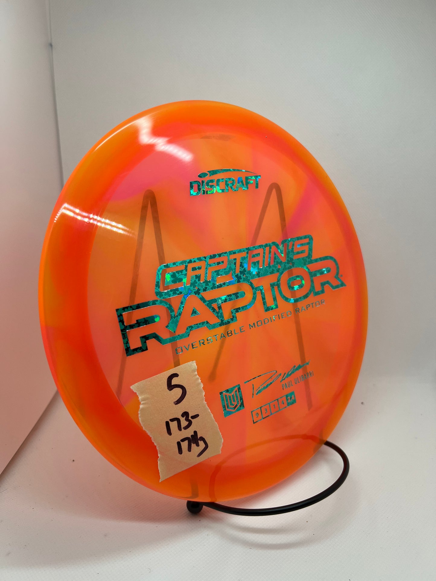 Discraft 2025 captains raptor