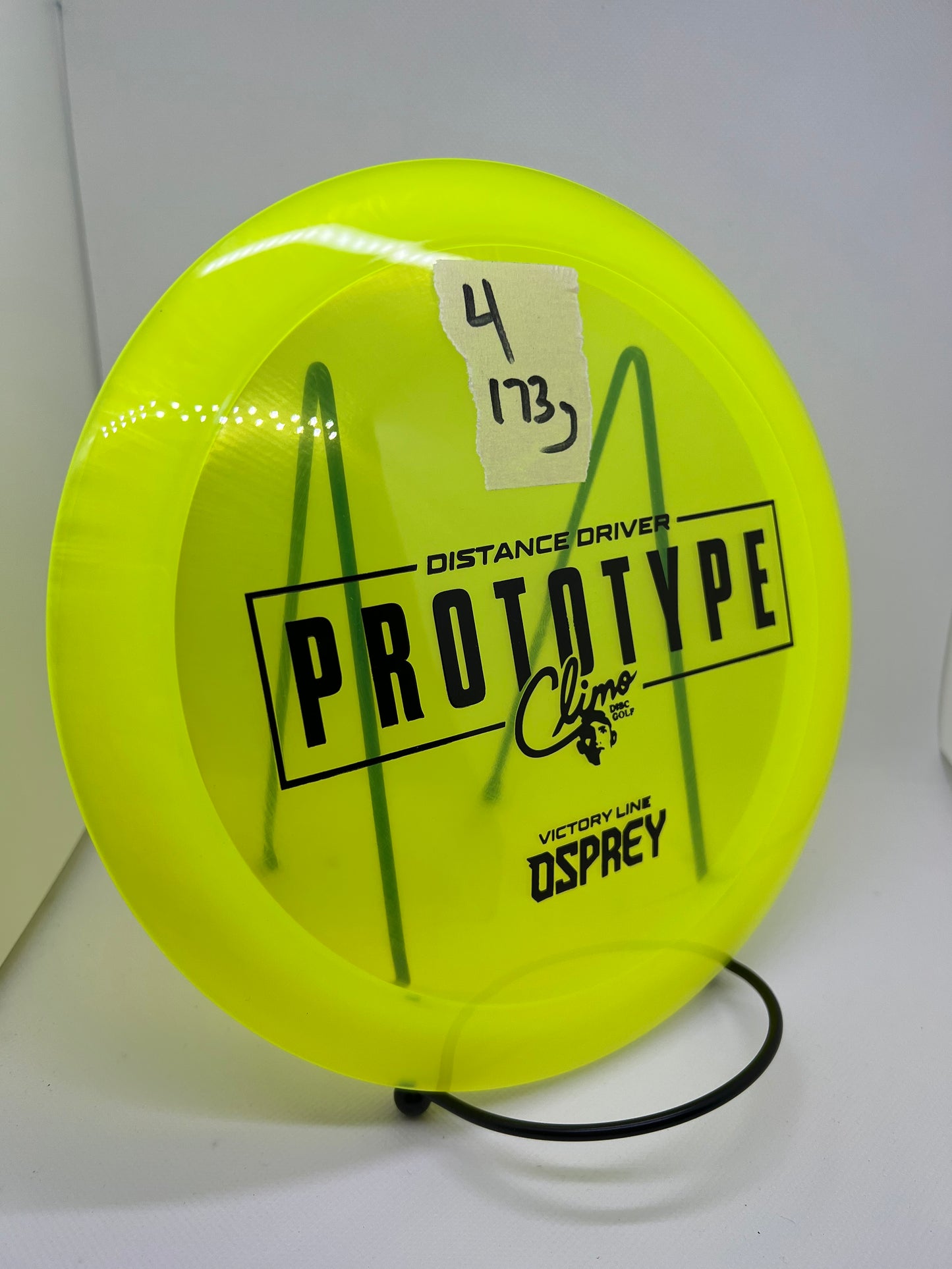 Climo disc prototype osprey