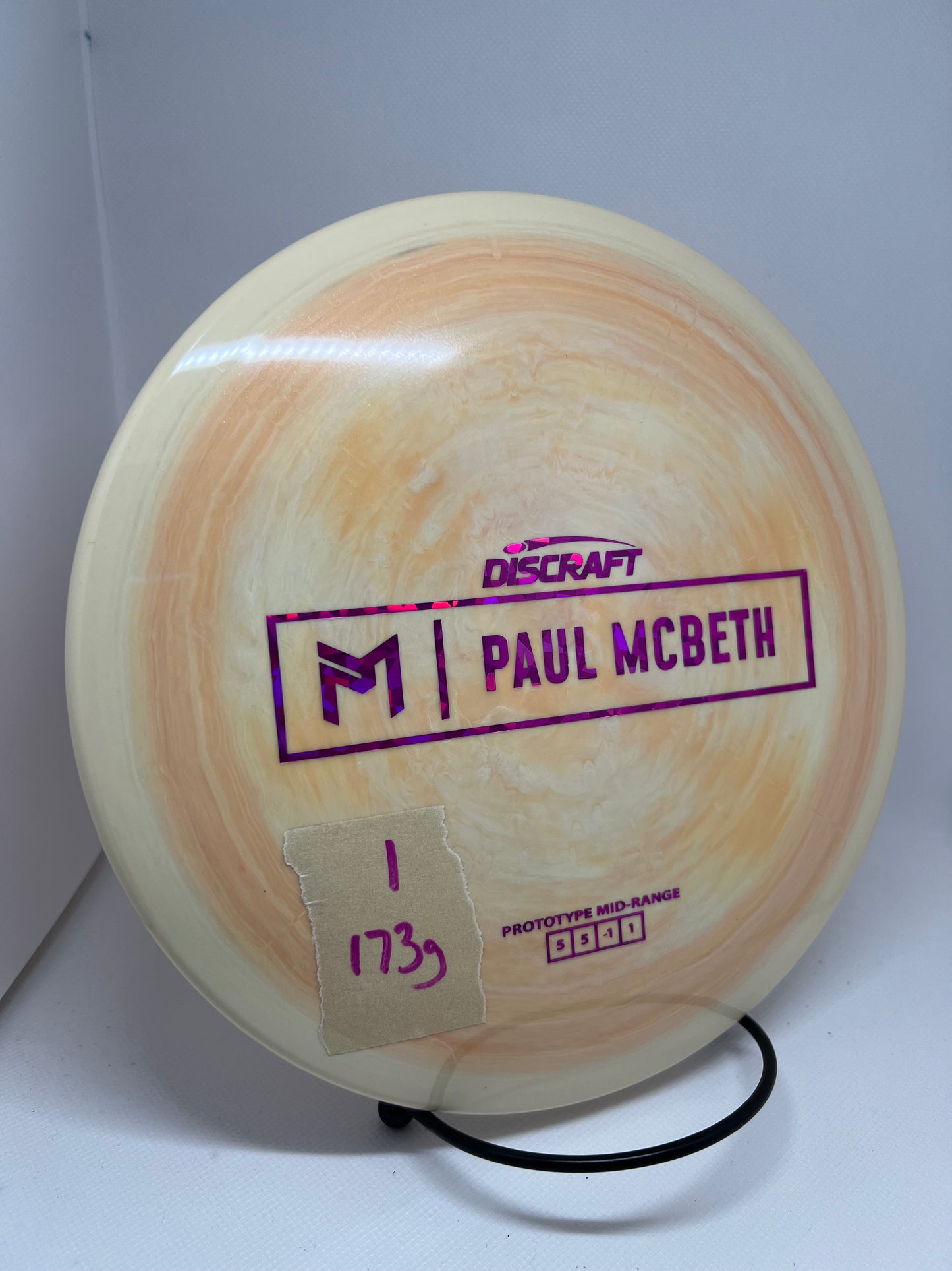 Discraft Paul Mcbeth prototype malita