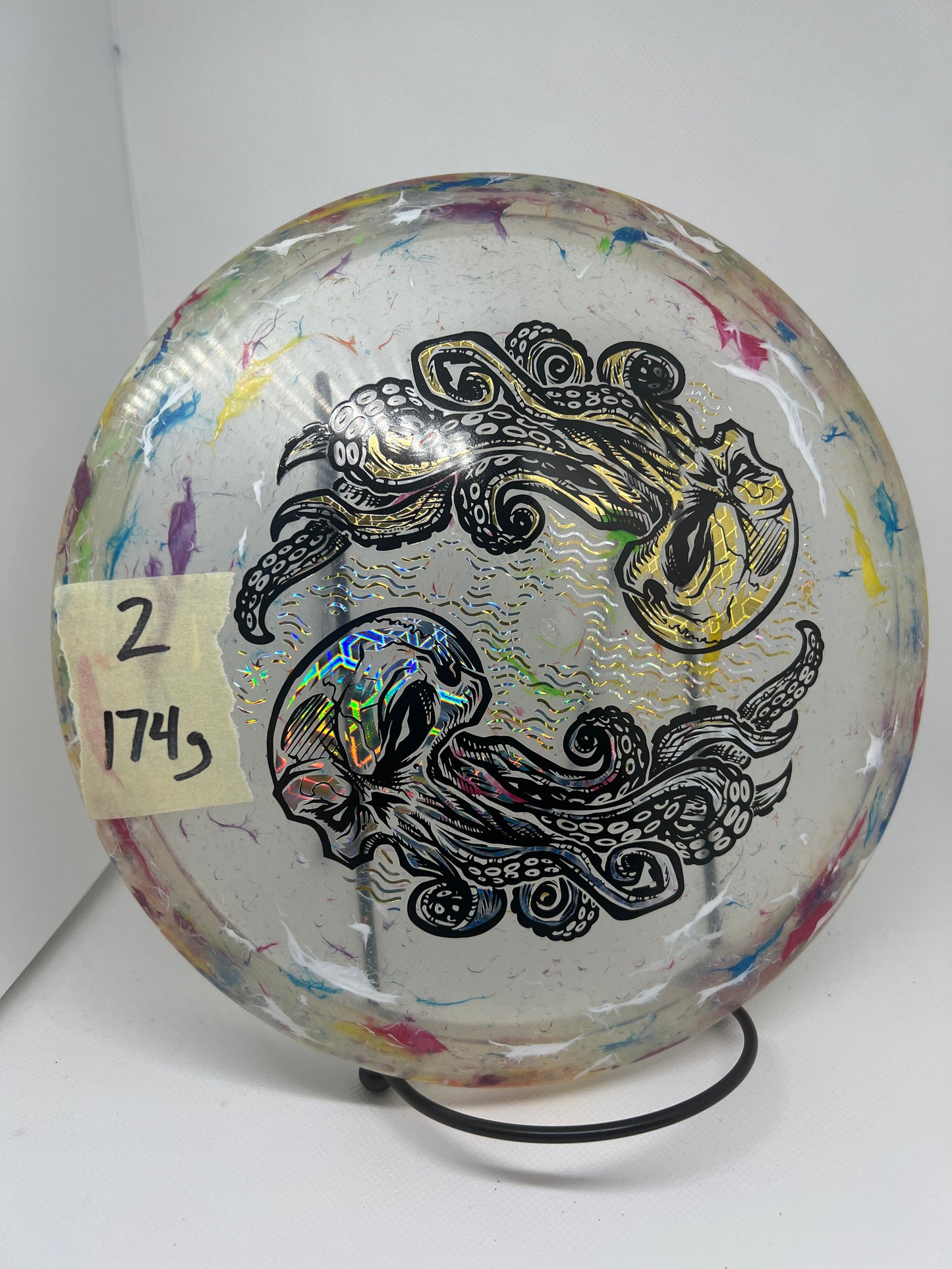 Discraft jawbreaker flex zone Dfx Cthuloop - Art by Kelly Baber