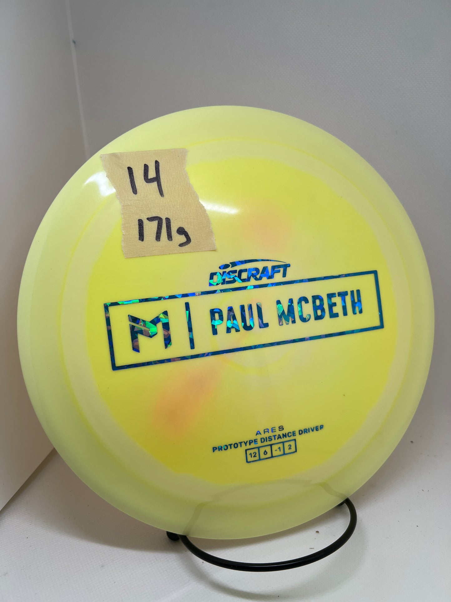 Discraft Paul Mcbeth prototype Ares
