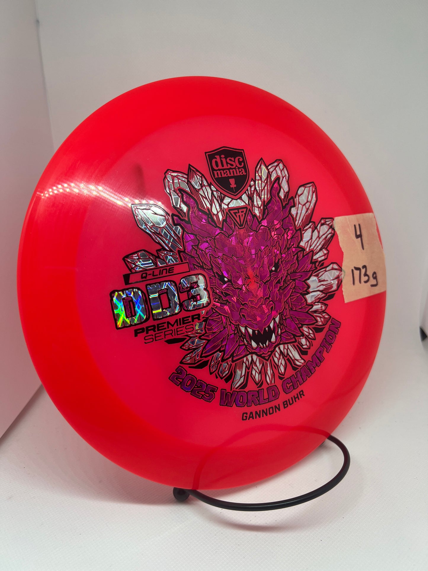 Discmania Gannon Buhr Premier Series Q-Line DD3 (2025 World Champion)