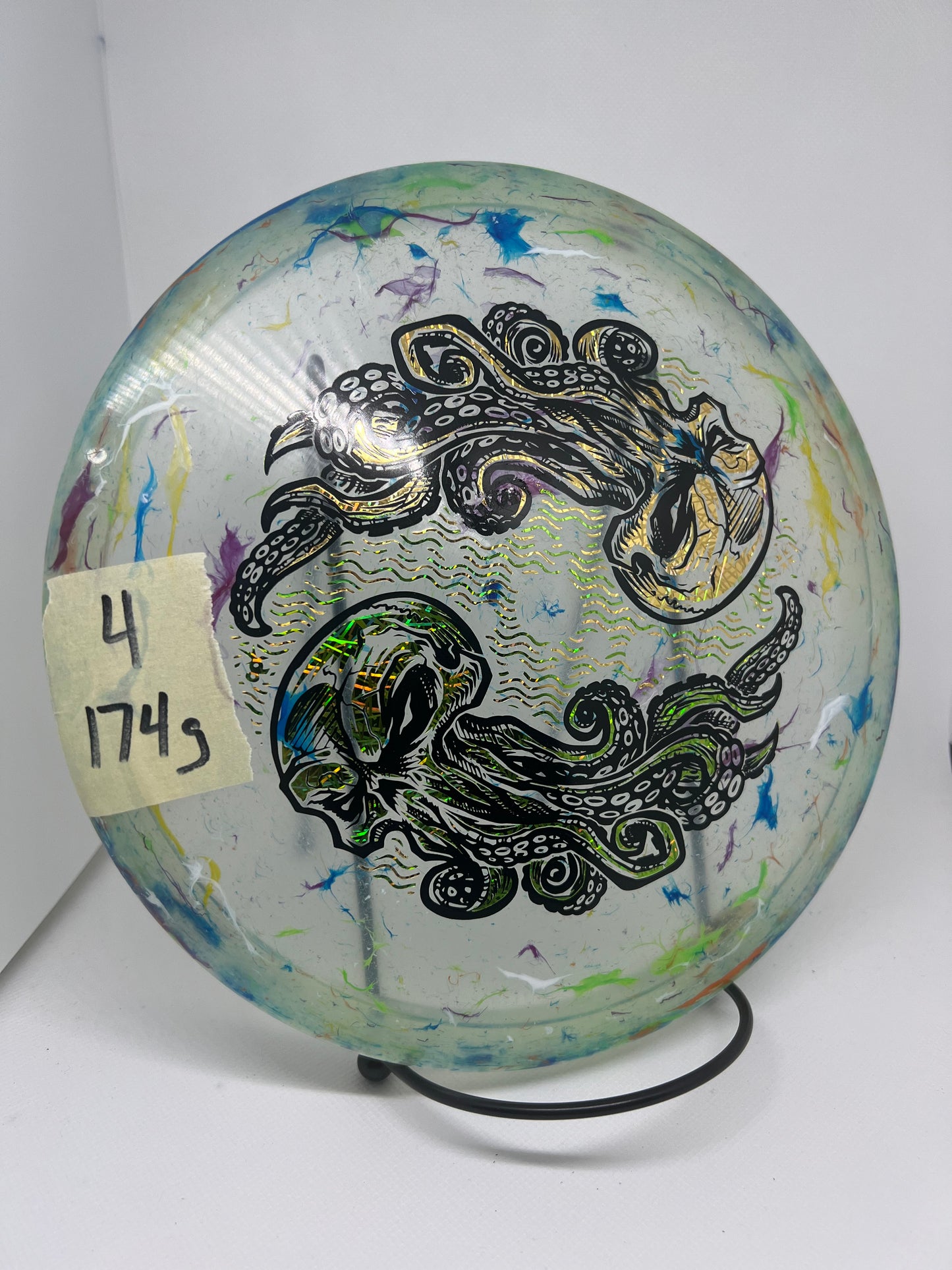 Discraft jawbreaker flex zone Dfx Cthuloop - Art by Kelly Baber
