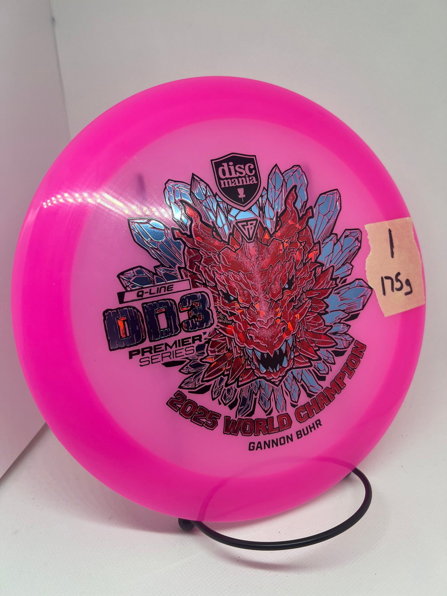 Discmania Gannon Buhr Premier Series Q-Line DD3 (2025 World Champion)