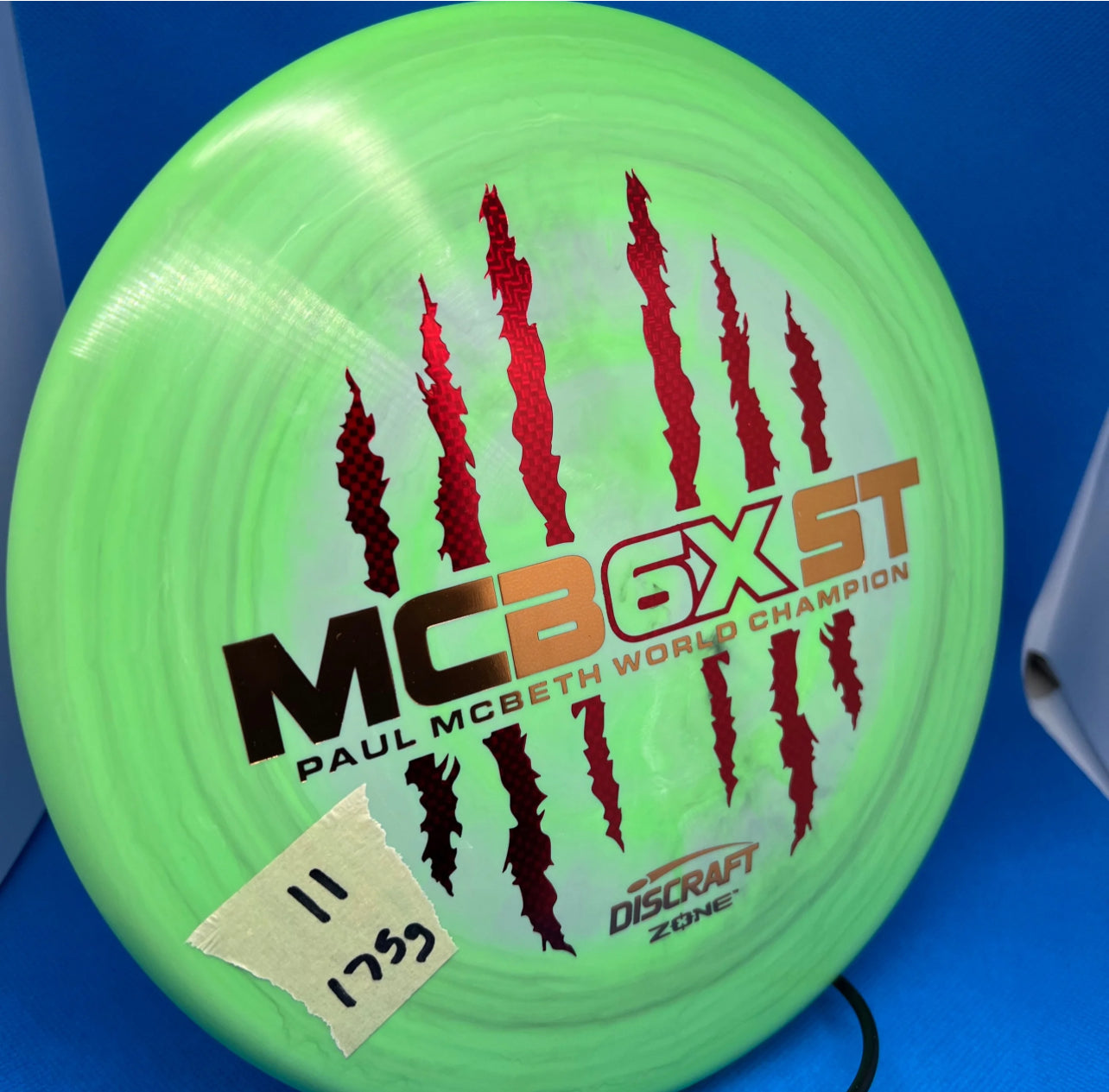 Discraft 6x Paul McBeth zones