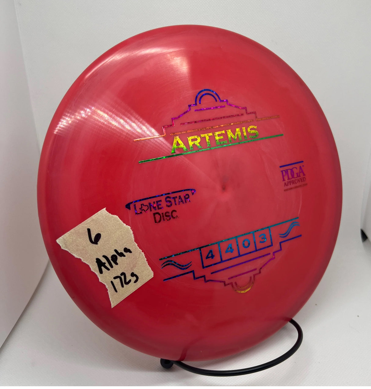 Lonestar disc alpha plastic Artemis
