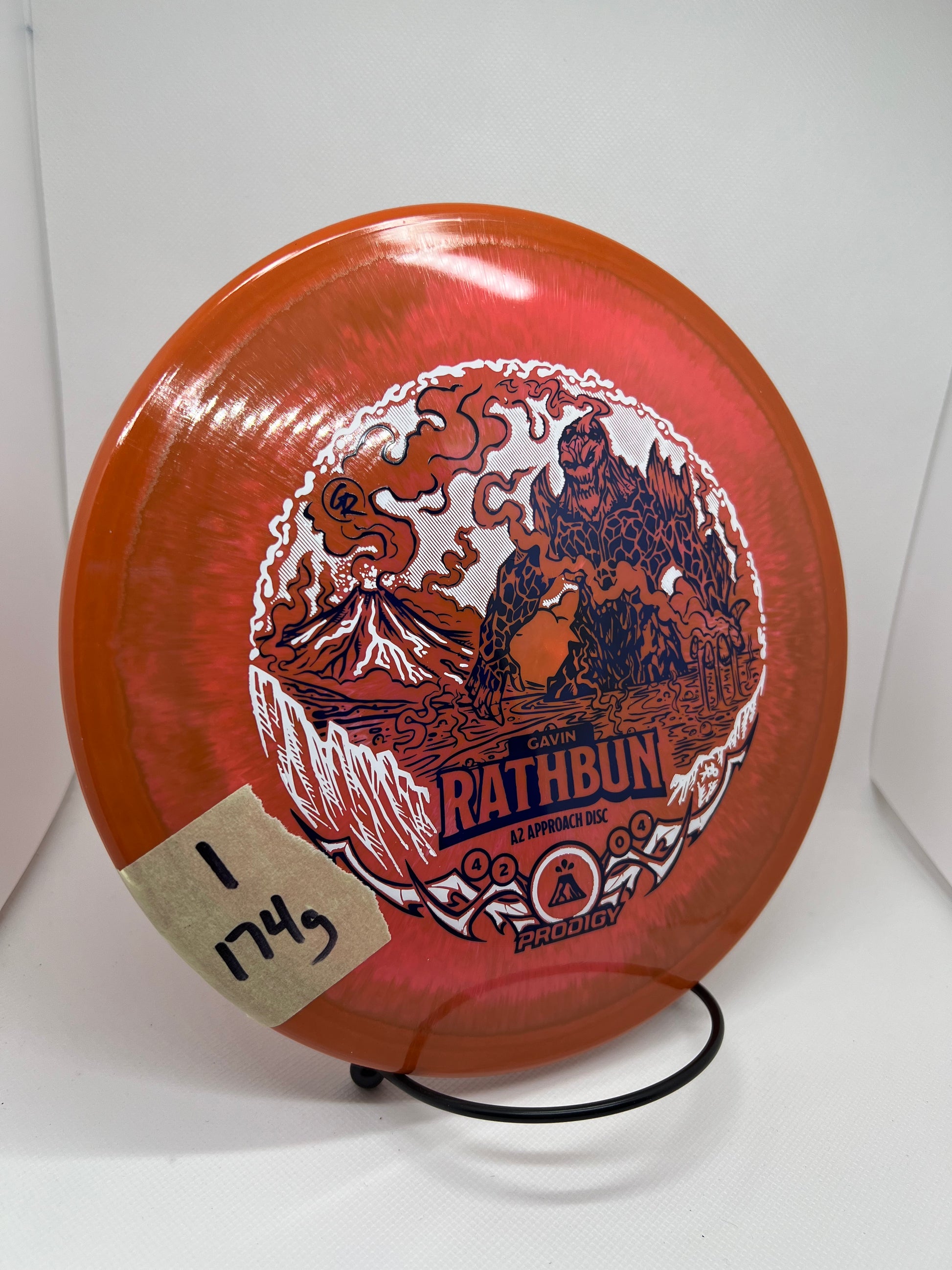Prodigy Disc Chart Prodigy A2 750 Spectrum Plastic - Gavin Rathbun 2025 Signature Series ...