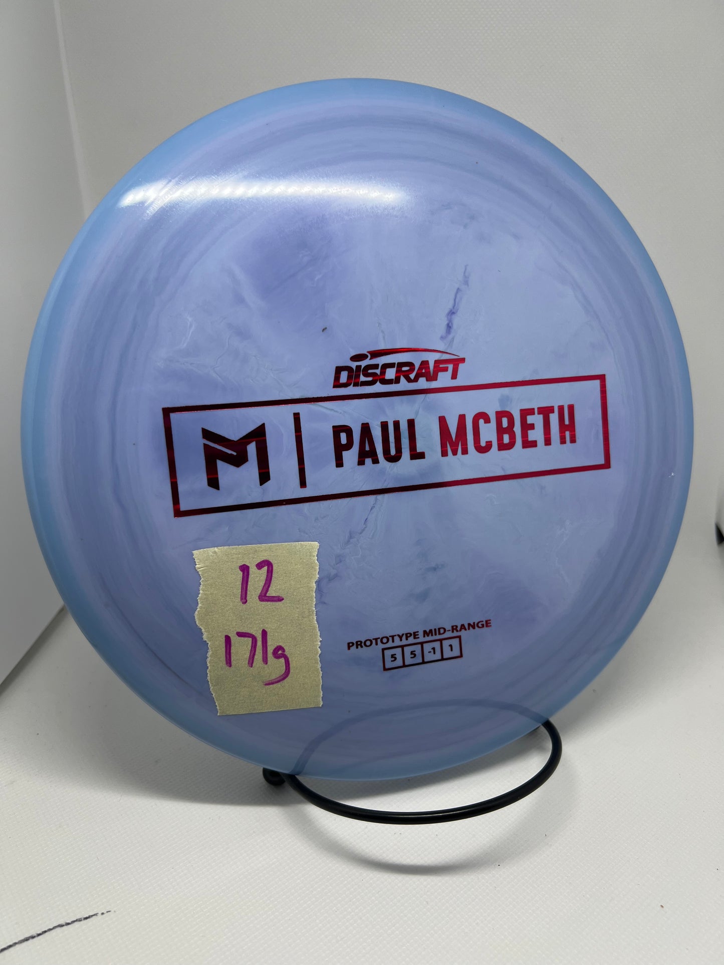 Discraft Paul Mcbeth prototype malita