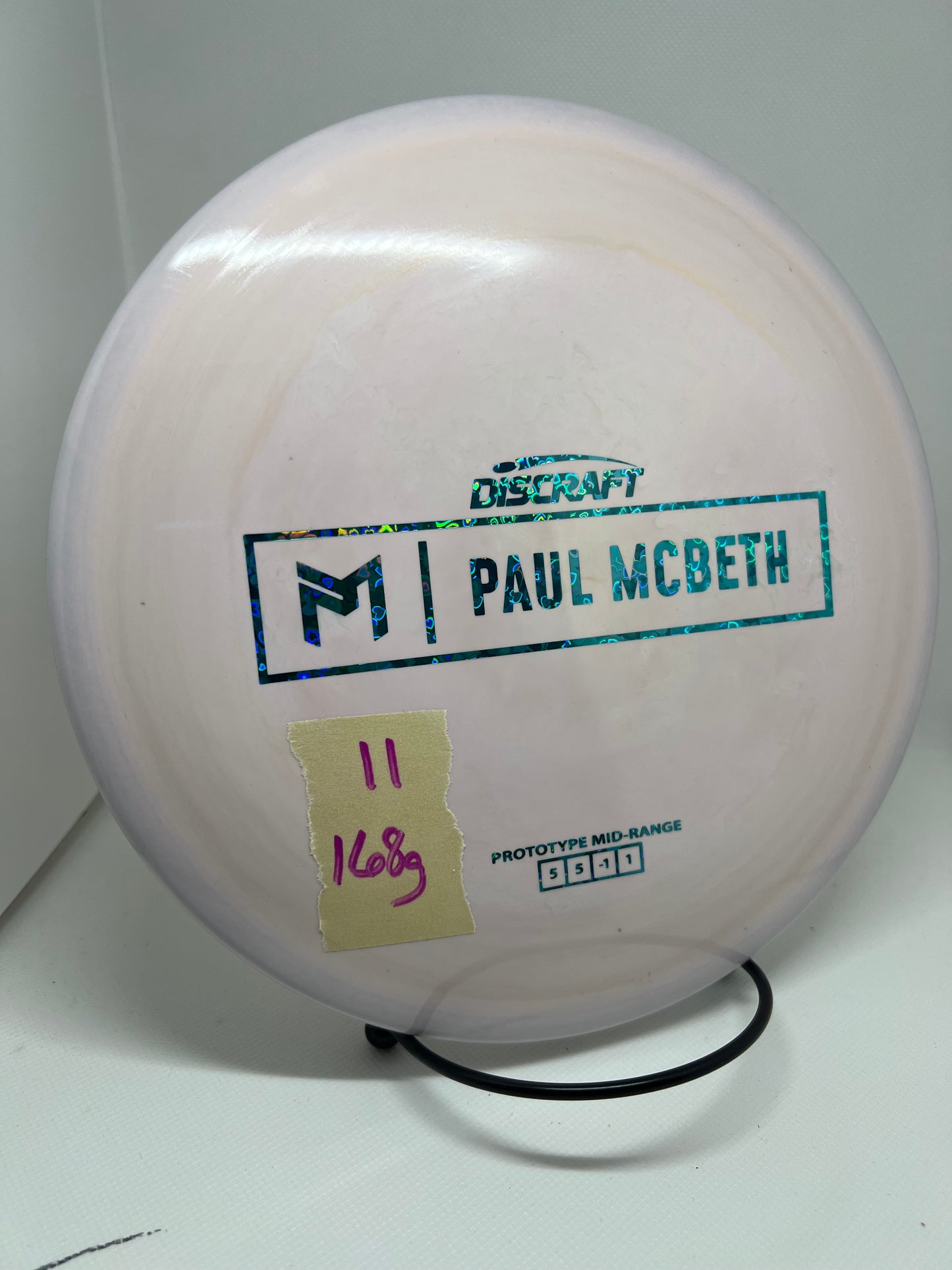 Discraft Paul Mcbeth prototype malita