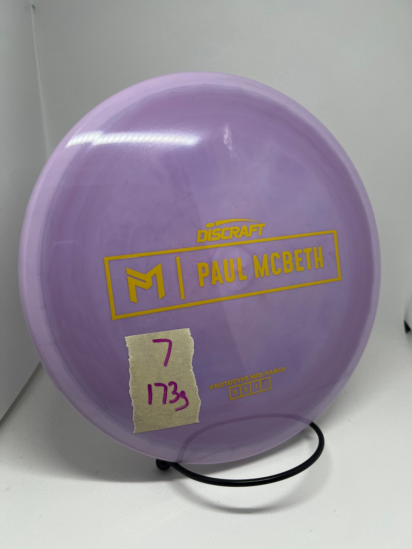Discraft Paul Mcbeth prototype malita