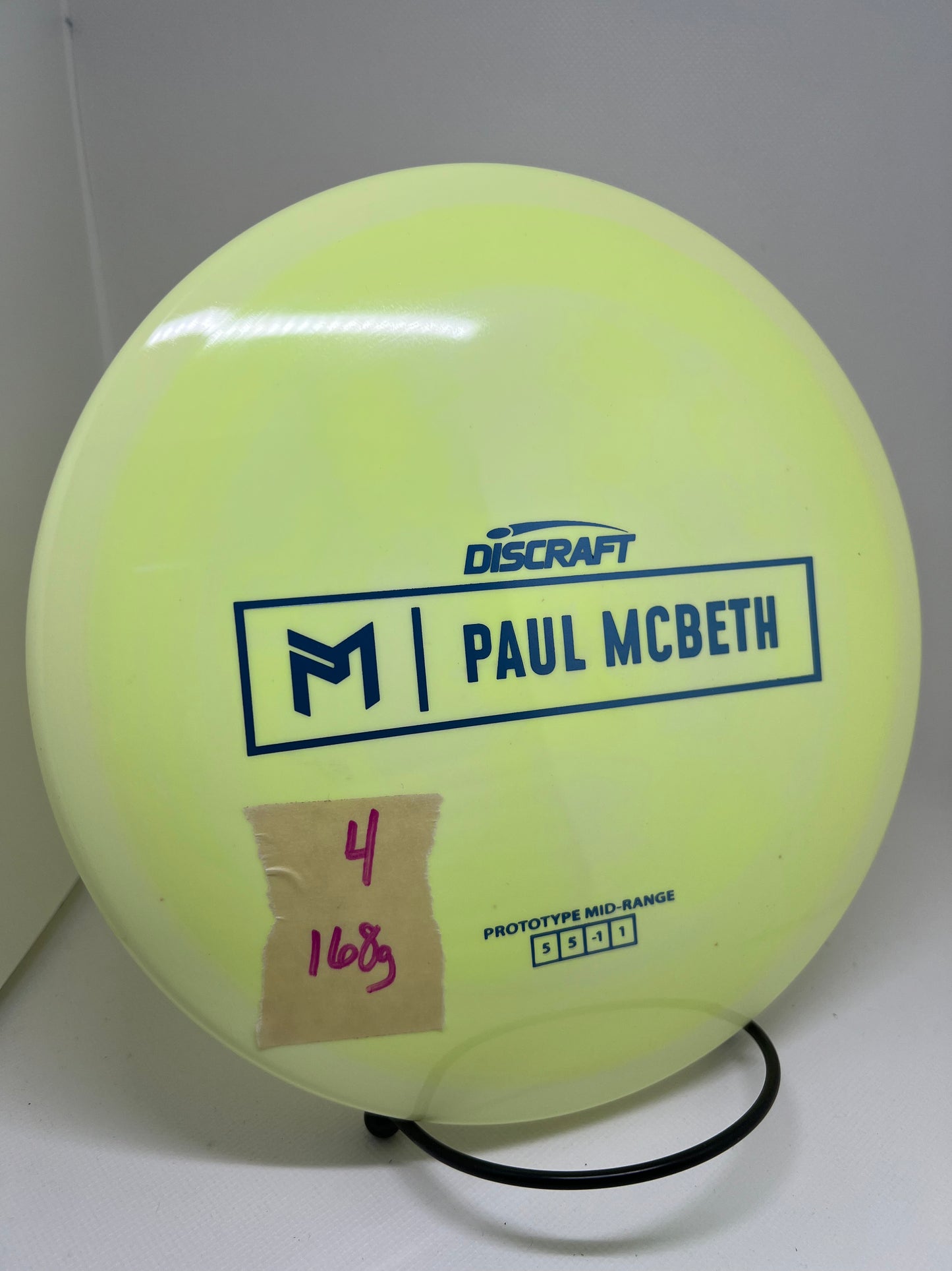 Discraft Paul Mcbeth prototype malita