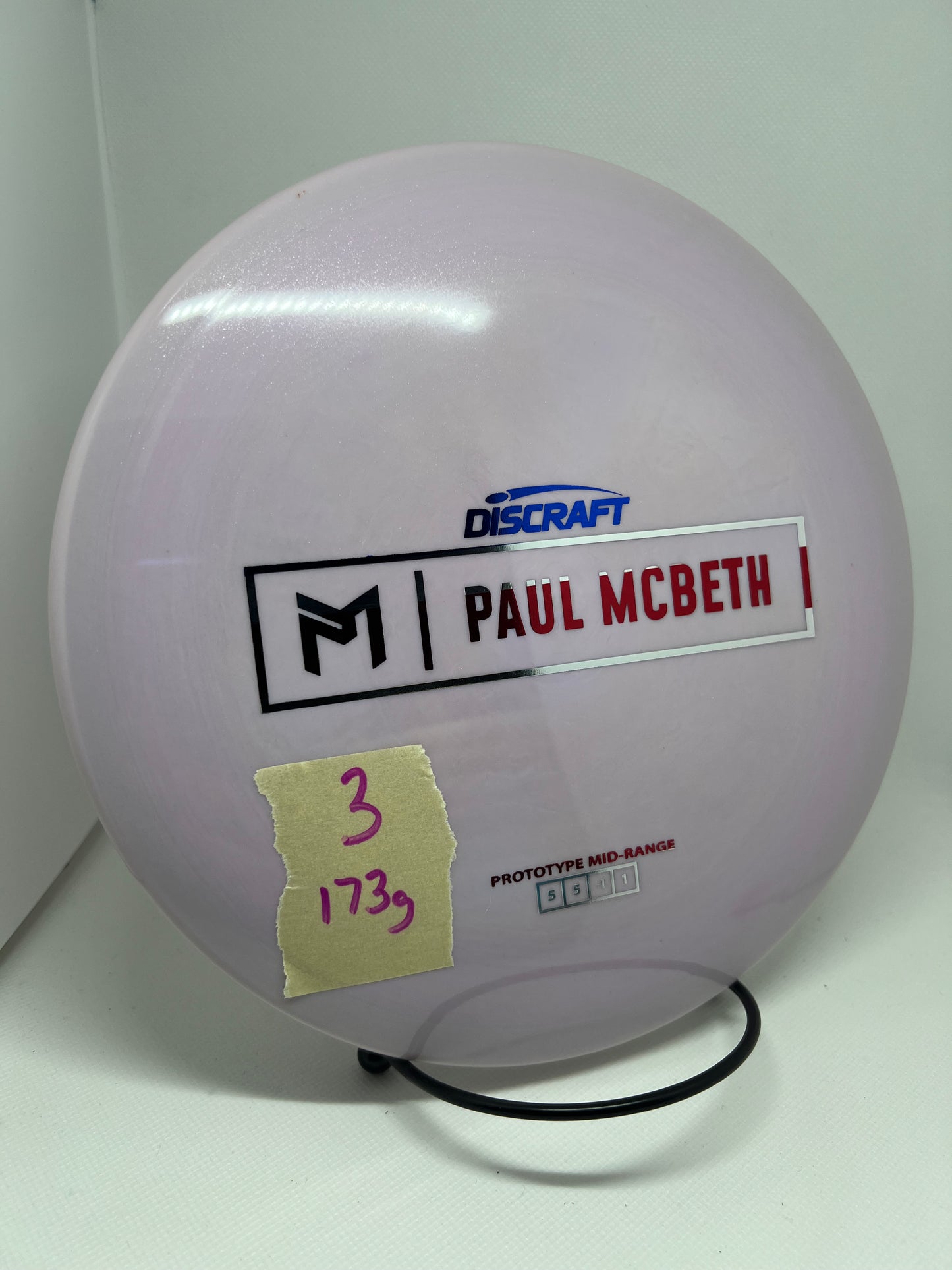 Discraft Paul Mcbeth prototype malita